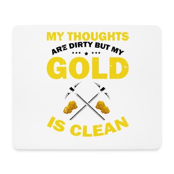 Gold Digger Gold Panning Gold Mining Designs - Mouse Pad (horizontal) - white - Front