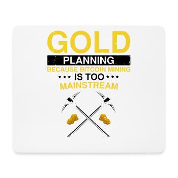 Gold Digger Gold Panning Gold Mining Designs - Mouse Pad (horizontal) - white - Front