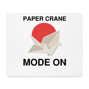 Japanese origami design and kirigami origami - Mouse Pad (horizontal) - white - Front
