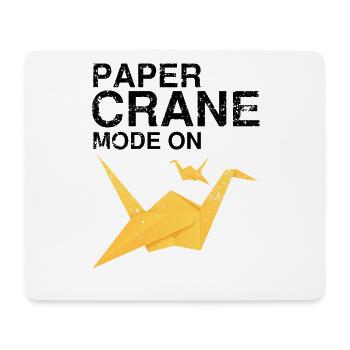 Farbenfroher Kirigami Origami Design - Mousepad (Querformat) - Weiß - Vorne