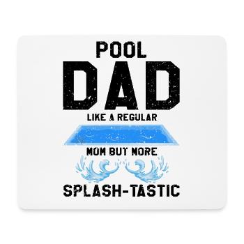 Pool Guy Design pour PoolBoy et Pool Cleaner - Tapis de souris (format paysage) - blanc - Devant