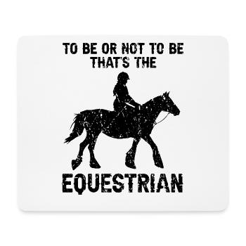 Conception Clydesdale pour clydesdale Riders - Tapis de souris (format paysage) - blanc - Devant