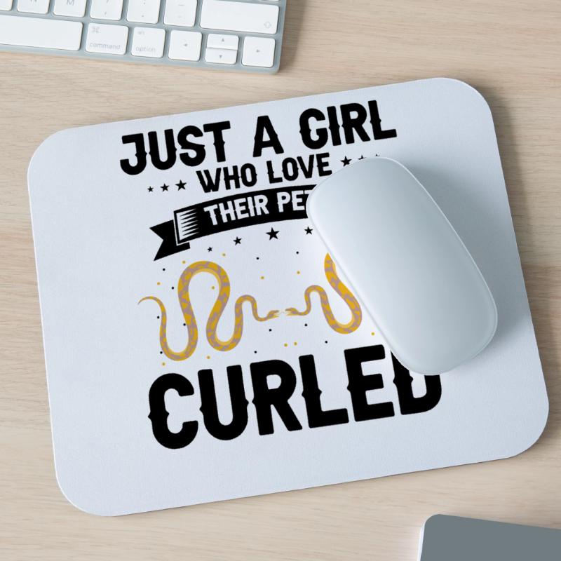 King python design for snake lovers Mouse Pad (horizontal)