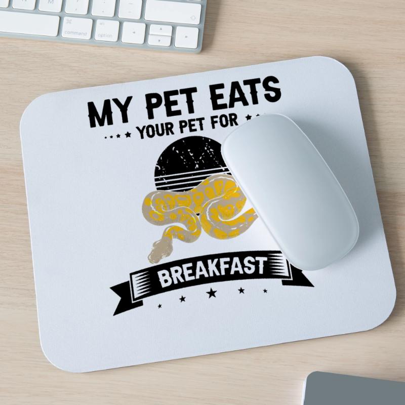 King python design for snake lovers Mouse Pad (horizontal)