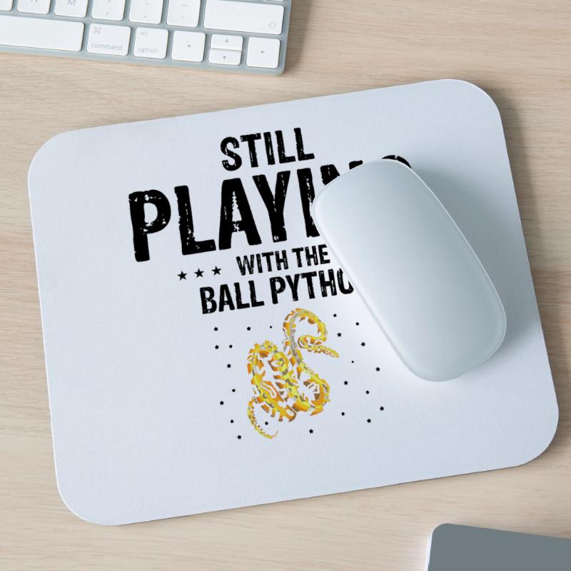 King python design for snake lovers Mouse Pad (horizontal)