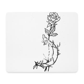 Okkult Goth Gothic Punk Grunge - Mousepad (Querformat) - Weiß - Vorne