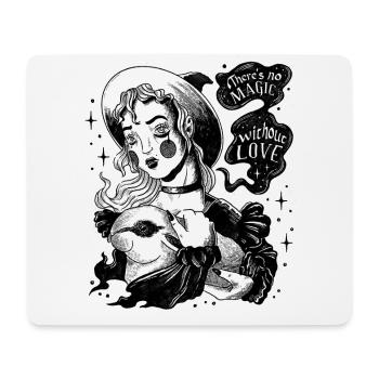 Okkult Goth Gothic Punk Grunge - Mousepad (Querformat) - Weiß - Vorne
