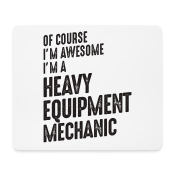 Großartig, ich bin ein Schwermaschinenmechaniker - Mousepad (Querformat) - Weiß - Vorne