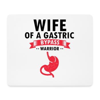 Magenbypass und Magenbypass Operation Design - Mousepad (Querformat) - Weiß - Vorne