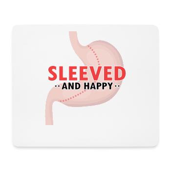 Magenbypass und Magenbypass Operation Design - Mousepad (Querformat) - Weiß - Vorne