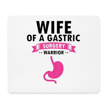 Magenbypass und Magenbypass Operation Design - Mousepad (Querformat) - Weiß - Vorne
