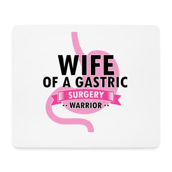 Magenbypass und Magenbypass Operation Design - Mousepad (Querformat) - Weiß - Vorne