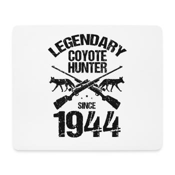 Capture de coyotes et conception de chasseur de coyotes - Tapis de souris (format paysage) - blanc - Devant