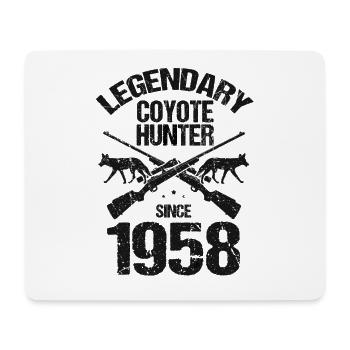 Coyote Design for Coyote Shreactors - Mouse Pad (horizontal) - white - Front