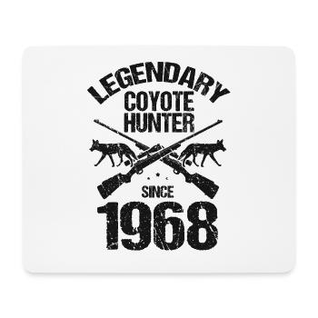 Capture de coyotes et conception de chasseur de coyotes - Tapis de souris (format paysage) - blanc - Devant