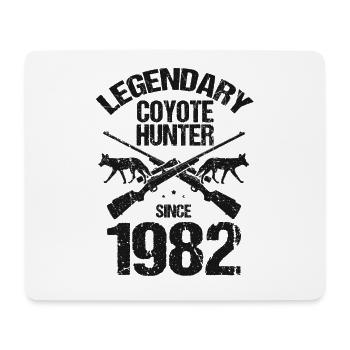 Coyote Design for Coyote Shreactors - Mouse Pad (horizontal) - white - Front