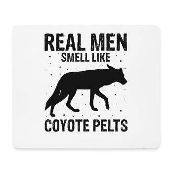 Coyote Capture and Coyote Hunter Design - Mouse Pad (horizontal) - white - Front