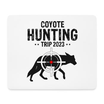 Conception de coyote pour les réacteurs de coyote - Tapis de souris (format paysage) - blanc - Devant