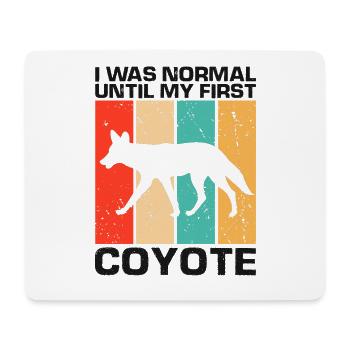 Coyote Hunter Design for Coyote Hunting - Mouse Pad (horizontal) - white - Front