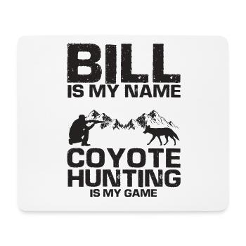 Coyote Design for Coyote Shreactors - Mouse Pad (horizontal) - white - Front