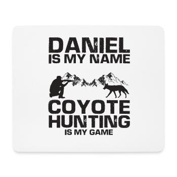 Coyote Design for Coyote Shreactors - Mouse Pad (horizontal) - white - Front