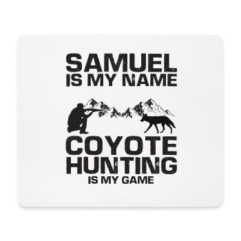 Coyote Design for Coyote Shreactors - Mouse Pad (horizontal) - white - Front