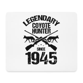 Coyote Capture and Coyote Hunter Design - Mouse Pad (horizontal) - white - Front