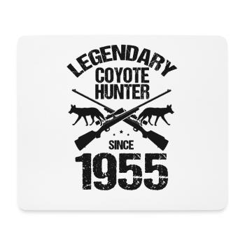 Chasseur de coyote légendaire pour la chasse au coyote - Tapis de souris (format paysage) - blanc - Devant