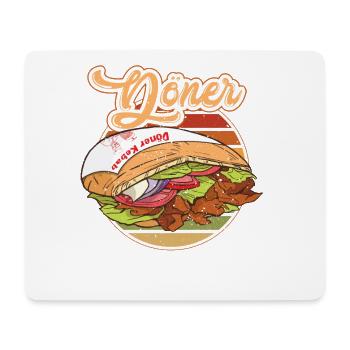 Döner Mein Untergang - Mousepad (Querformat) - Weiß - Vorne