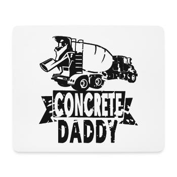 Betonbauer Design für Bauarbeiter und Baustelle - Mousepad (Querformat) - Weiß - Vorne