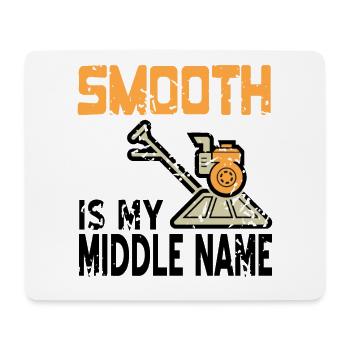 Concrete construction design for construction workers and construction site - Mouse Pad (horizontal) - white - Front