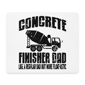 Concrete construction design for construction workers and construction site - Mouse Pad (horizontal) - white - Front