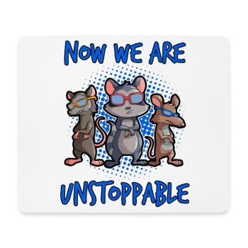 Opossum Design for Possum Fans and Opossum Fans - Mouse Pad (horizontal) - white - Front