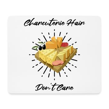 Design de fromage Gouda pour Fnas Gouda et Charcuterie - Tapis de souris (format paysage) - blanc - Devant