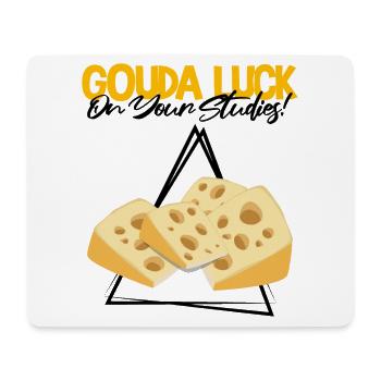 Amateurs de Gouda pour Gouda fumé - Tapis de souris (format paysage) - blanc - Devant