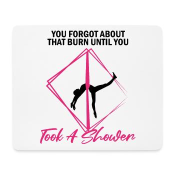 Aerial Silks für Aerial Yoga und Aerial Gymnastics - Mousepad (Querformat) - Weiß - Vorne