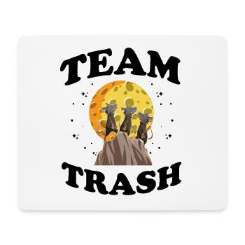 Waschbär Design für Possum und Beutelratte - Mousepad (Querformat) - Weiß - Vorne