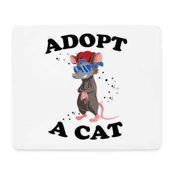 Waschbär Design für Possum und Beutelratte - Mousepad (Querformat) - Weiß - Vorne