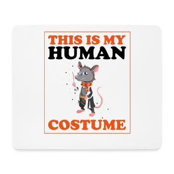 Sariga Design für Opossum und Waschbär - Mousepad (Querformat) - Weiß - Vorne
