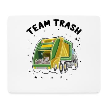 Sariga Design für Opossum und Waschbär - Mousepad (Querformat) - Weiß - Vorne