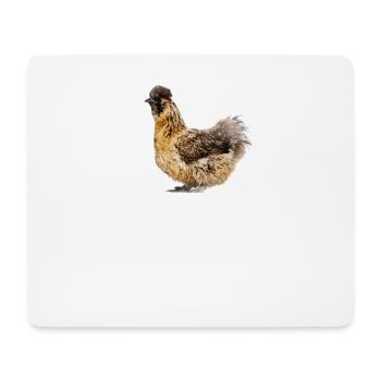 Ja das sind meine Seidenhühner Geschenk - Mousepad (Querformat) - Weiß - Vorne