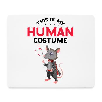Conception d’opossum pour les amateurs de ratons laveurs et d’opossums - Tapis de souris (format paysage) - blanc - Devant