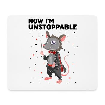 Sariga Design für Opossum und Waschbär - Mousepad (Querformat) - Weiß - Vorne