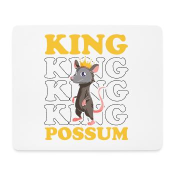 Conception de raton laveur pour opossum et opossums - Tapis de souris (format paysage) - blanc - Devant