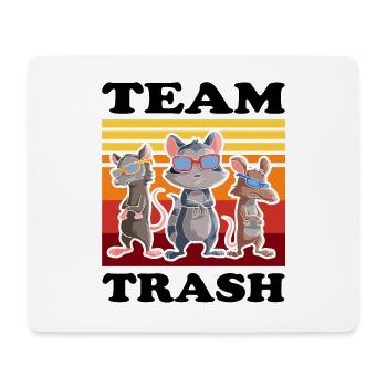 Waschbär Design für Possum und Beutelratte - Mousepad (Querformat) - Weiß - Vorne