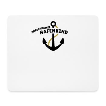 Nordenhamer Hafenkind - Mousepad (Querformat) - Weiß - Vorne