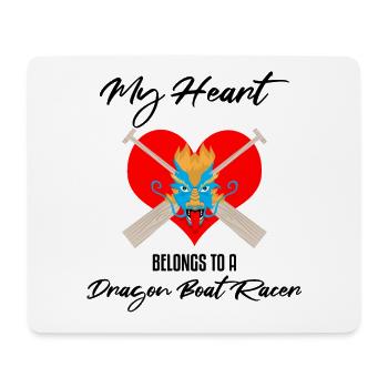 Dragon Boat Racing Design for Dragon Boating - Mouse Pad (horizontal) - white - Front