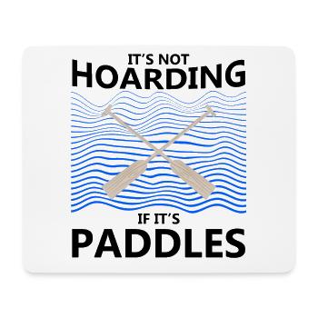 Dragon Boat Trainer for Chinese Boat Racing - Mouse Pad (horizontal) - white - Front