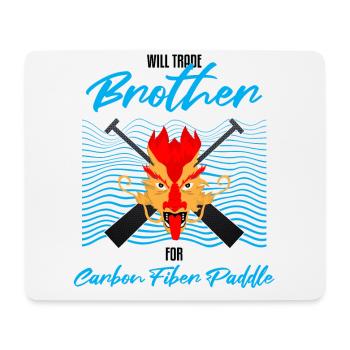 Dragon boating theme for dragon boat paddling - Mouse Pad (horizontal) - white - Front