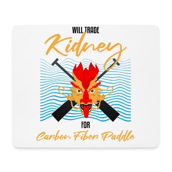 Dragon Boat Paddling for Dragon Boat Race Festival - Mouse Pad (horizontal) - white - Front